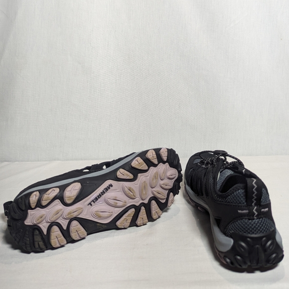 NEW Merrell Womens Accentor 3 Sieve Water Hiking Shoes Sz 7 black - Picture 3 of 4